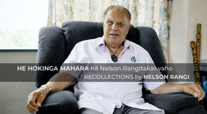 He Hokinga mahara -Recollections by Nelson Rangi video cover